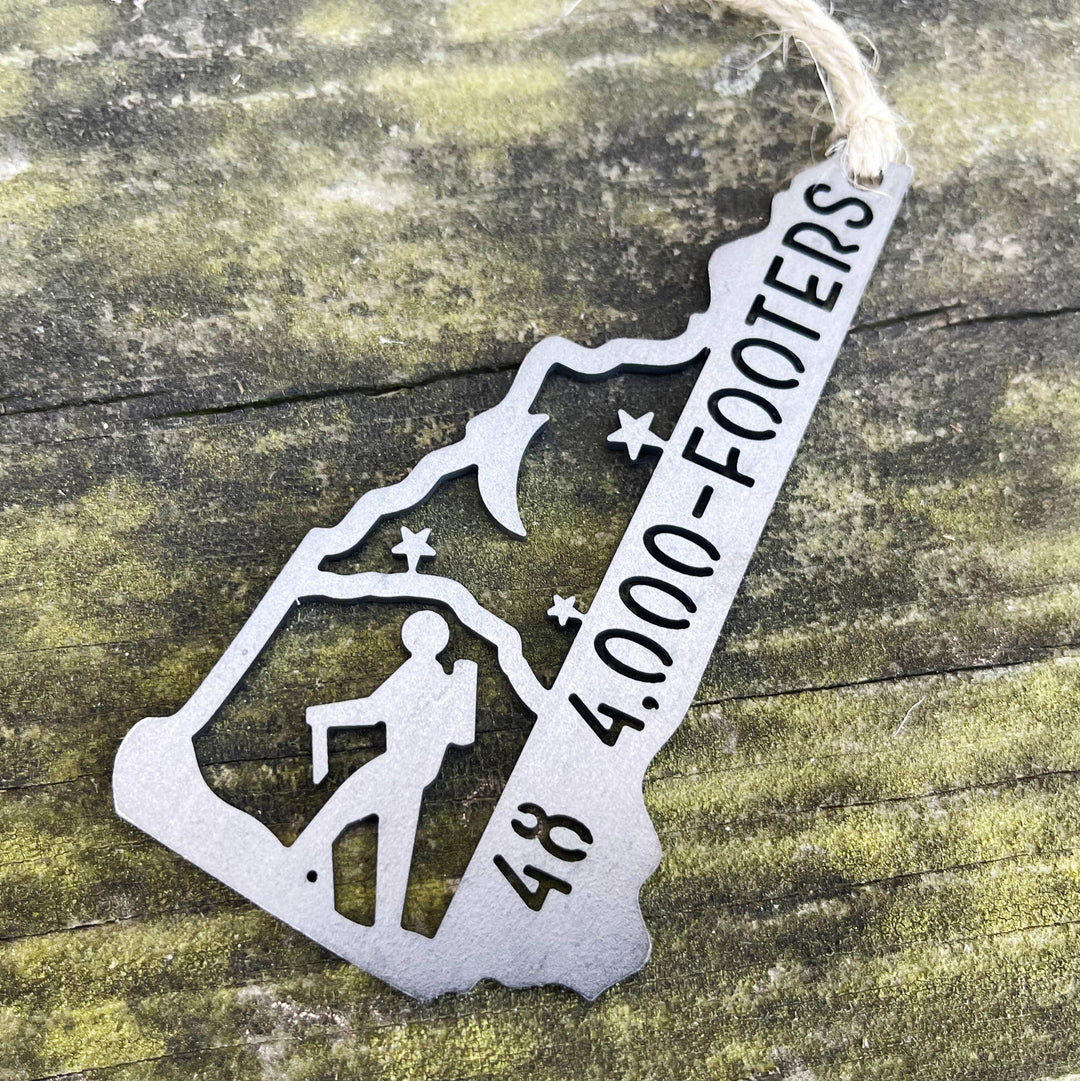 New Hampshire State Hike 48 4000 Footers Ornament