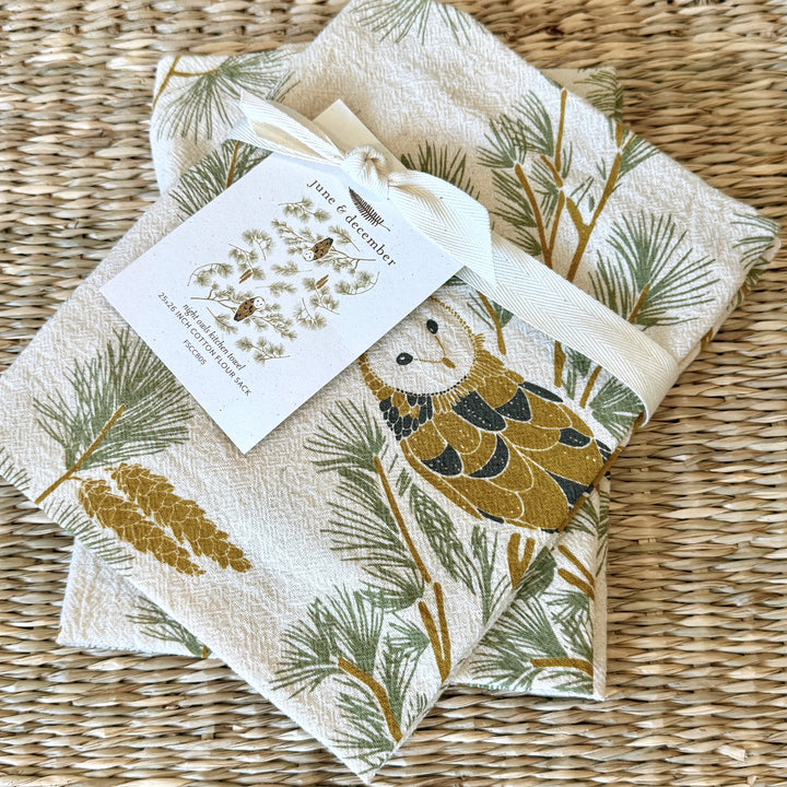 Night Owls Kitchen Tea Towel