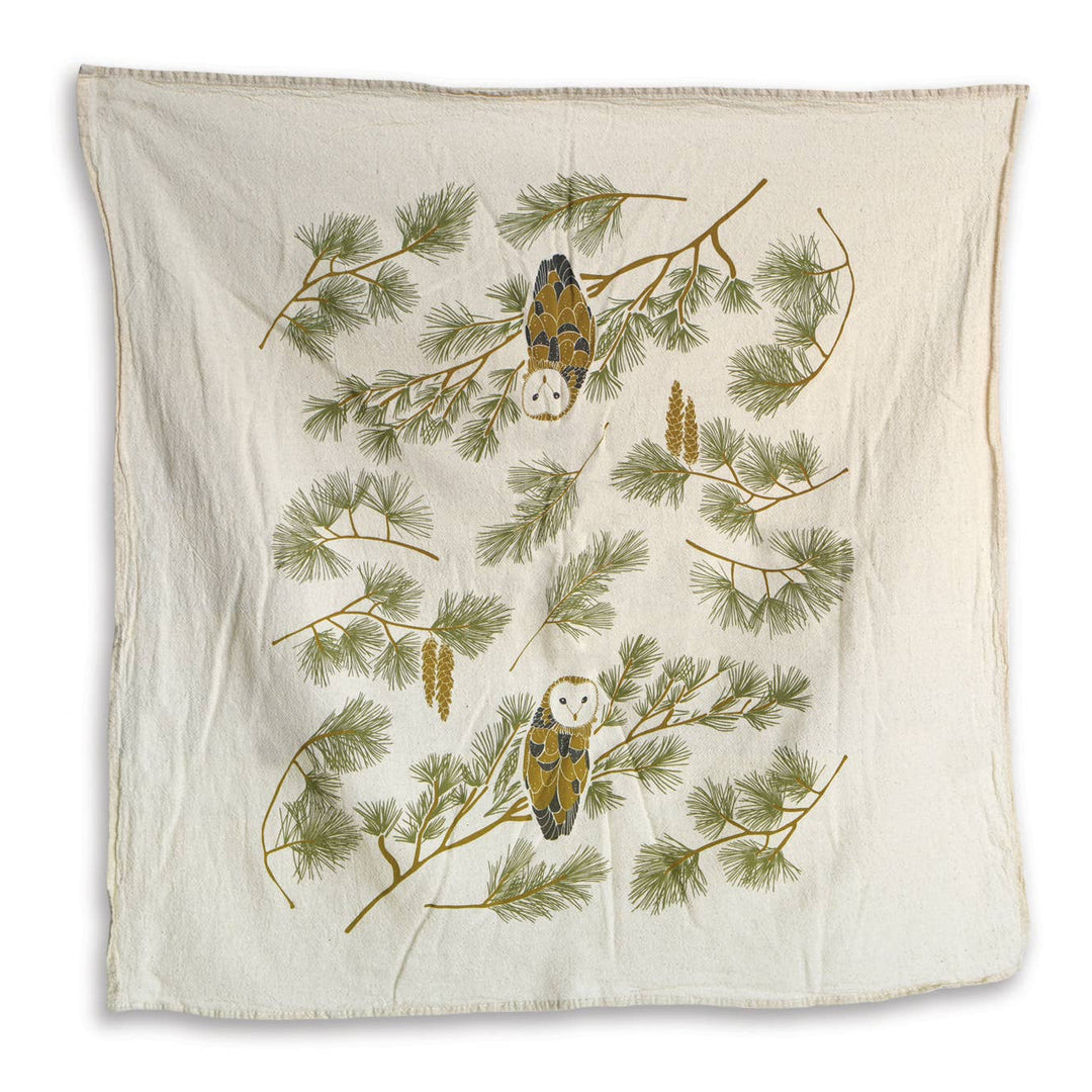 Night Owls Kitchen Tea Towel