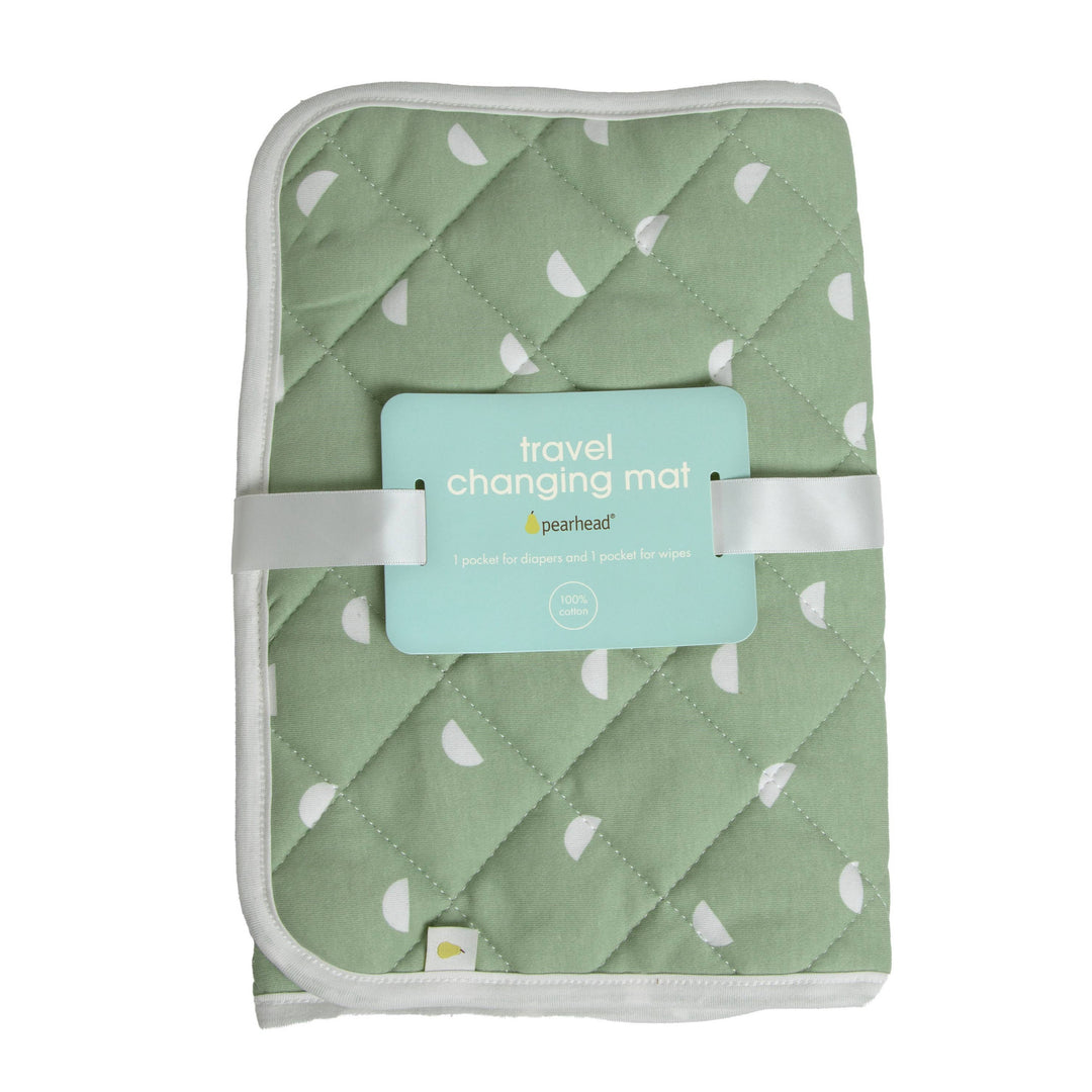 Organic Sage Travel Changing Mat, Diaper Bag Changing Pad