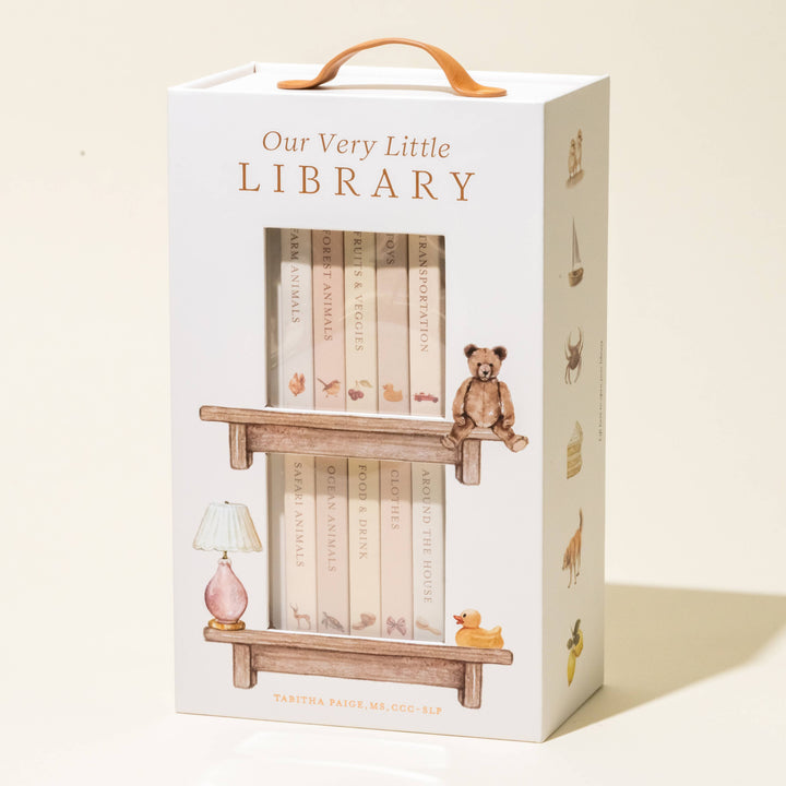 Our Very Little Library Board Book Set (10 Mini Board Books)