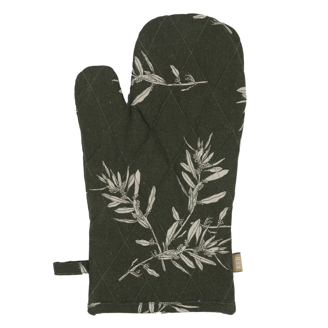 Oven Gloves Olives Green