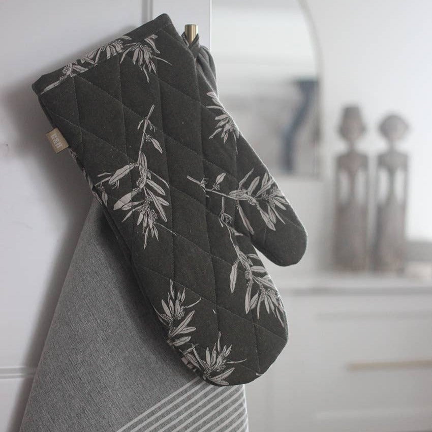 Oven Gloves Olives Green