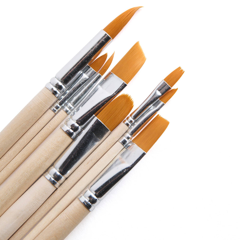 Paintbrush Set in Clear Bag