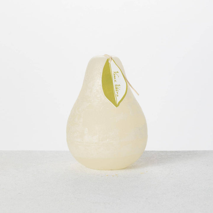 Pear Candle: Melon White Timber