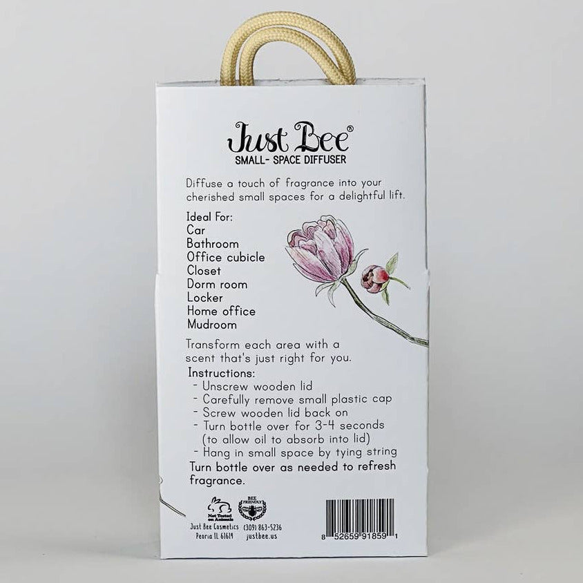 Peony & Mahogany Small Space Hanging Diffuser