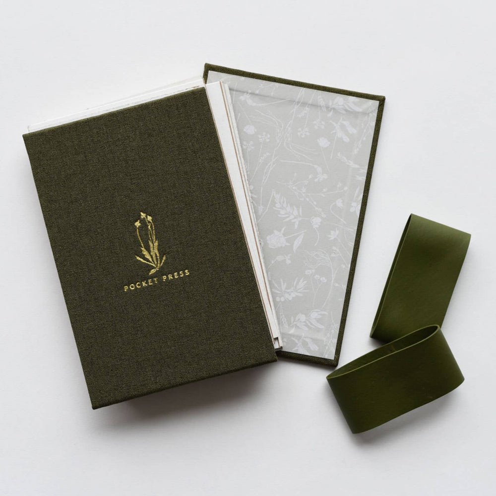 Pocket Flower Press June & December plant lover gift