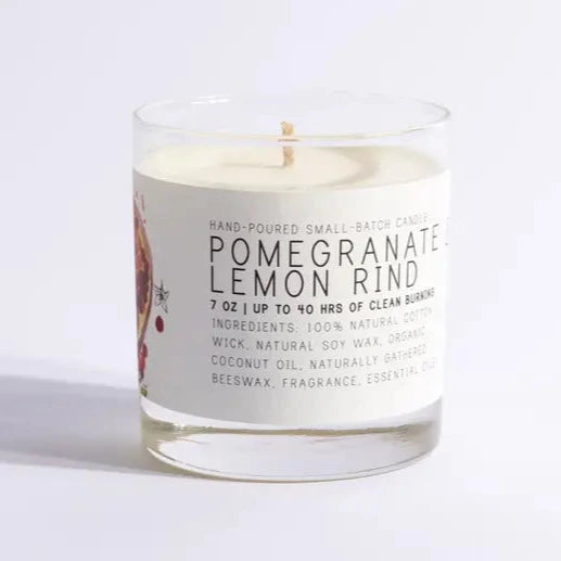 Pomegranate & Lemon Rind Candle
