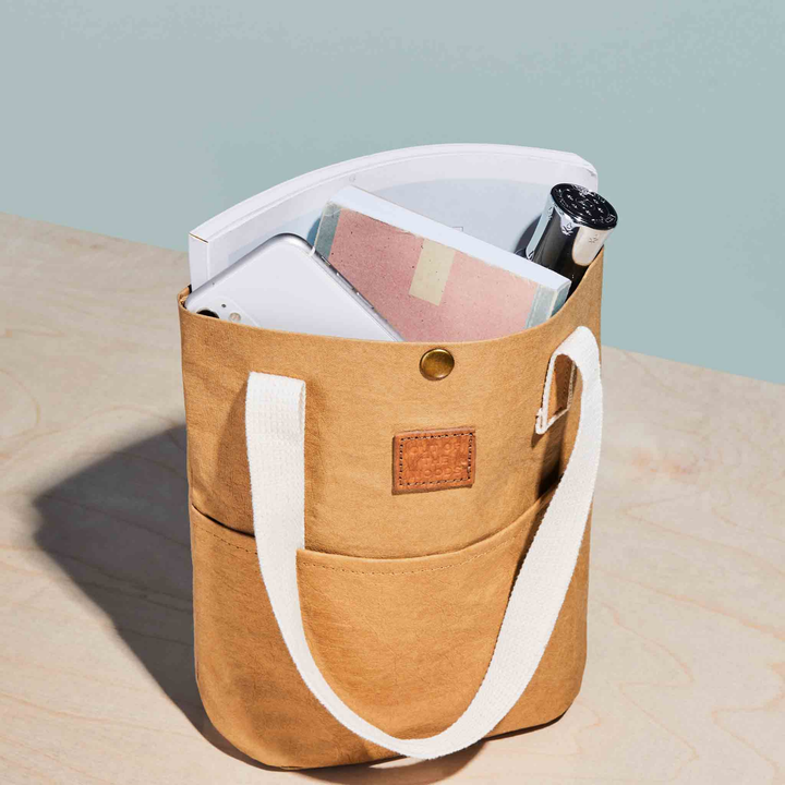 Rabbit Tote Reusable Shopping Bag in Sahara