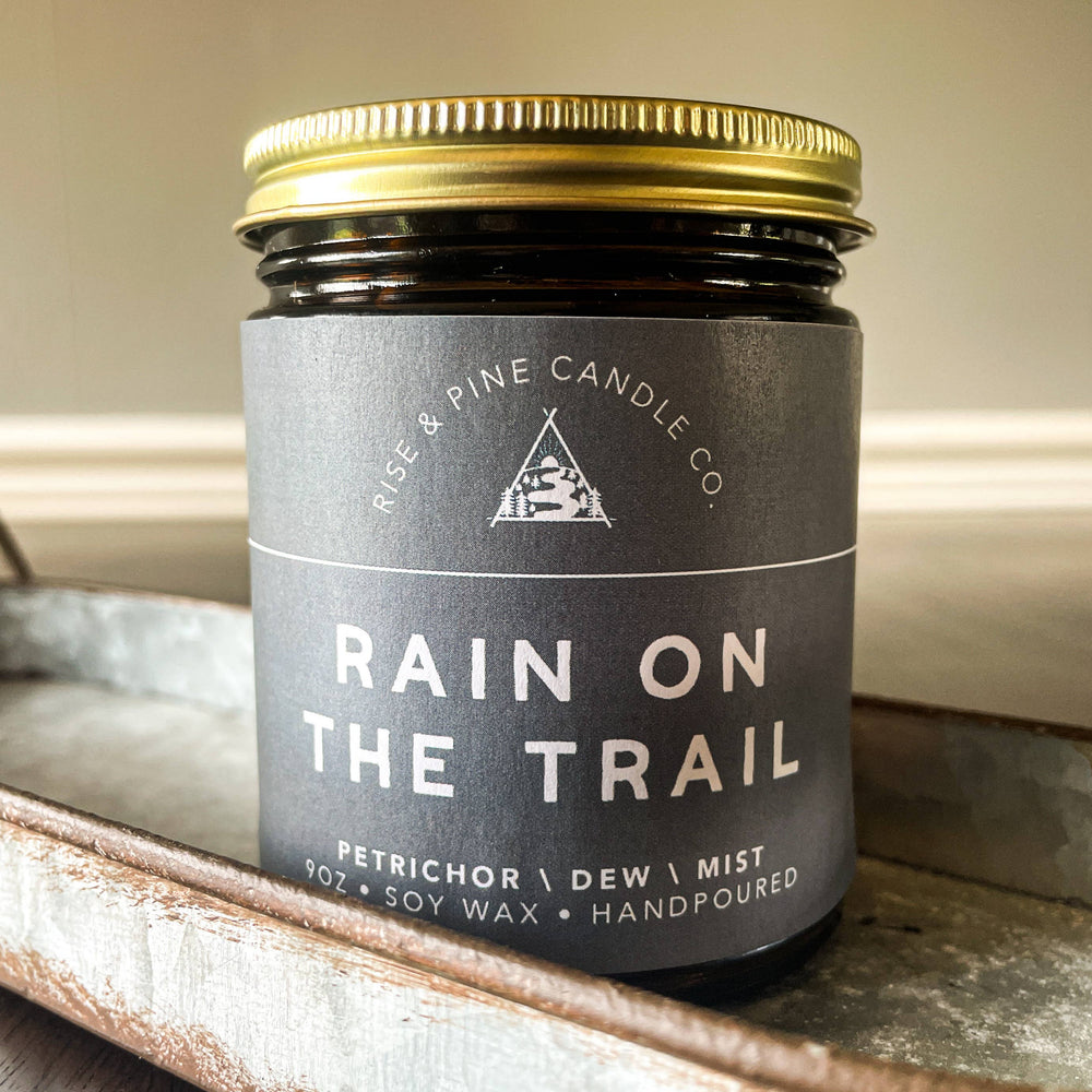 Rise & Pine Petrichor Rain Soy Wax Candle