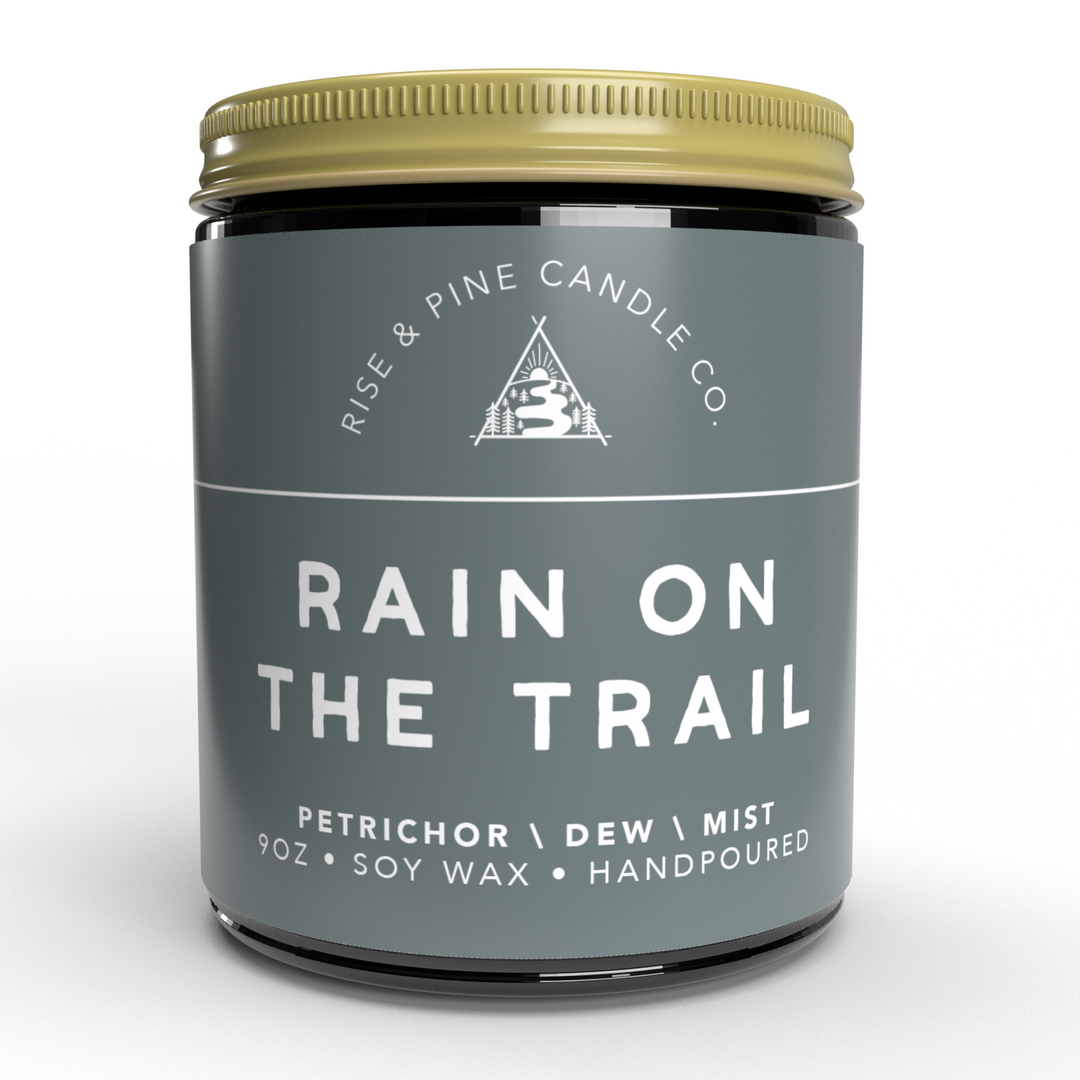 Rise & Pine Petrichor Rain Soy Wax Candle