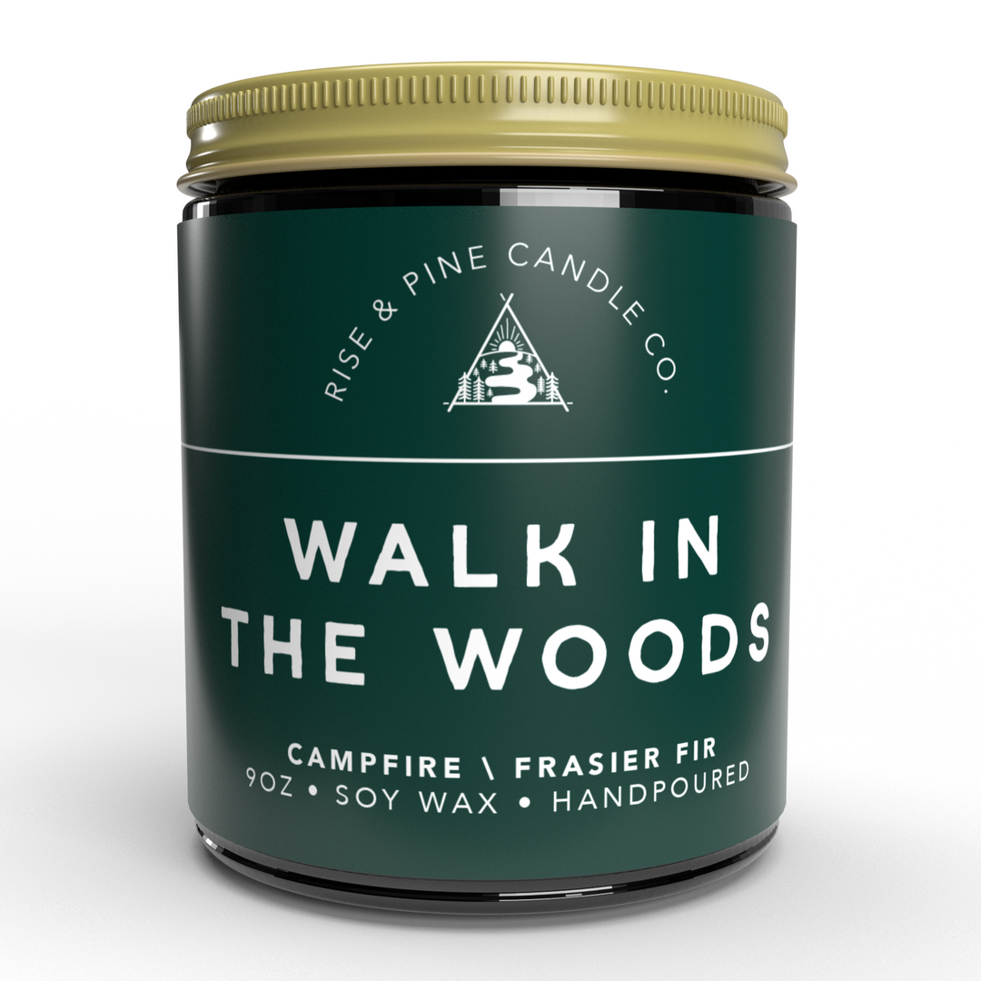 Rise *& Pine Pine & Campfire Soy Wax Candle
