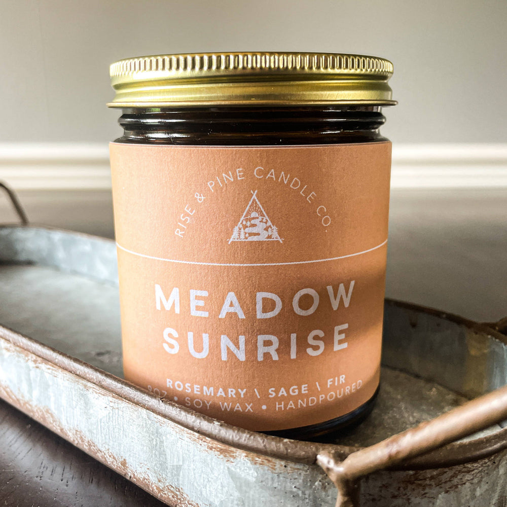 Rise + Pine Rosemary Sage Soy Wax Candle
