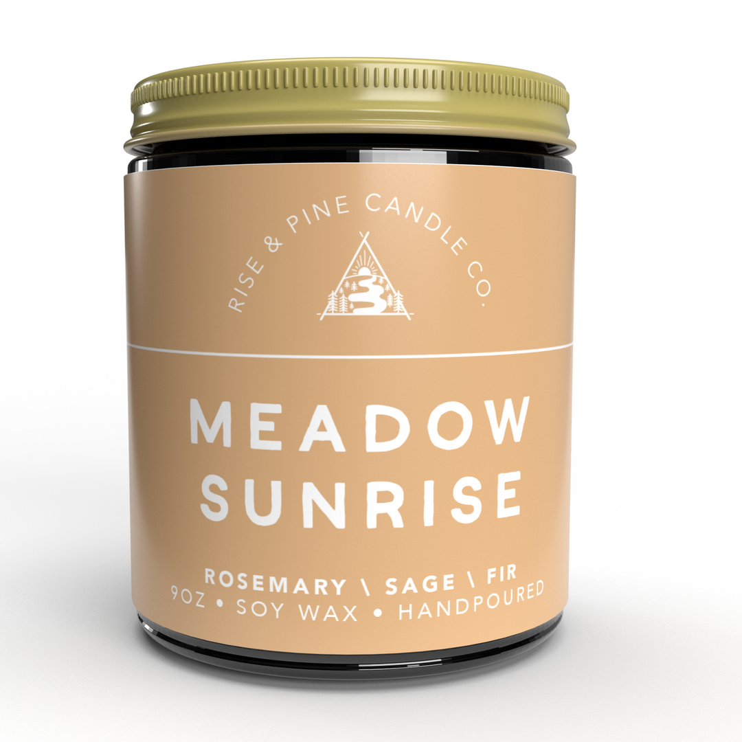 Rise + Pine Rosemary Sage Soy Wax Candle