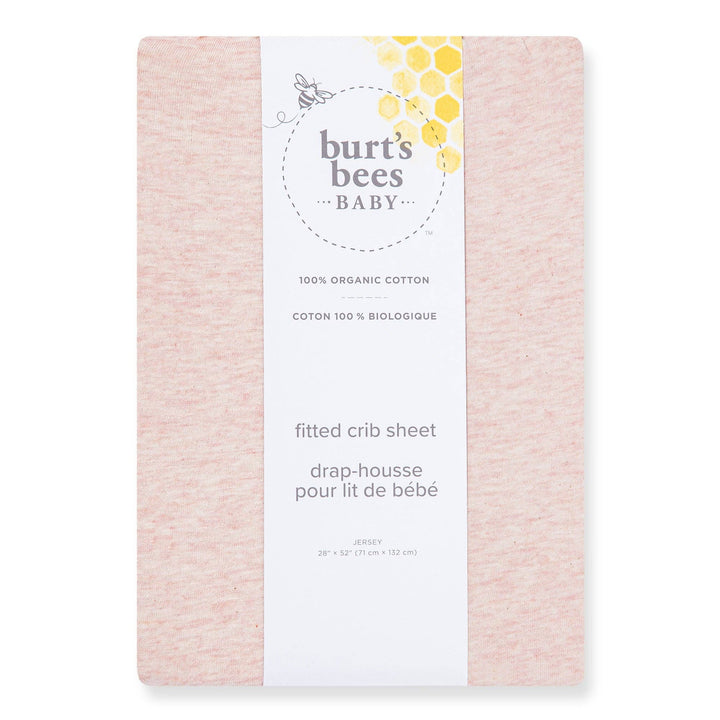 Sandy Pink Solid Crib Sheet