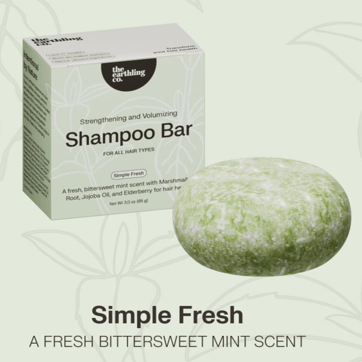 Shampoo Bar For Hair Strengthening Simple Fresh