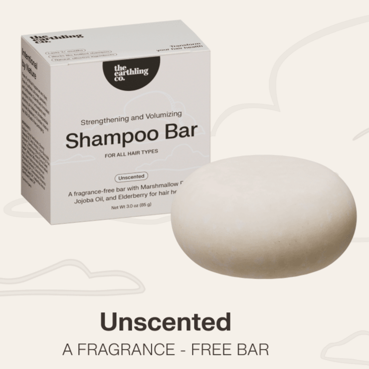Shampoo Bar For Hair Strengthening Unscented