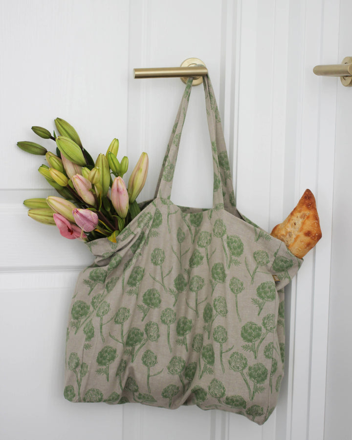 Shopping Tote Burnt Olive Artichoke