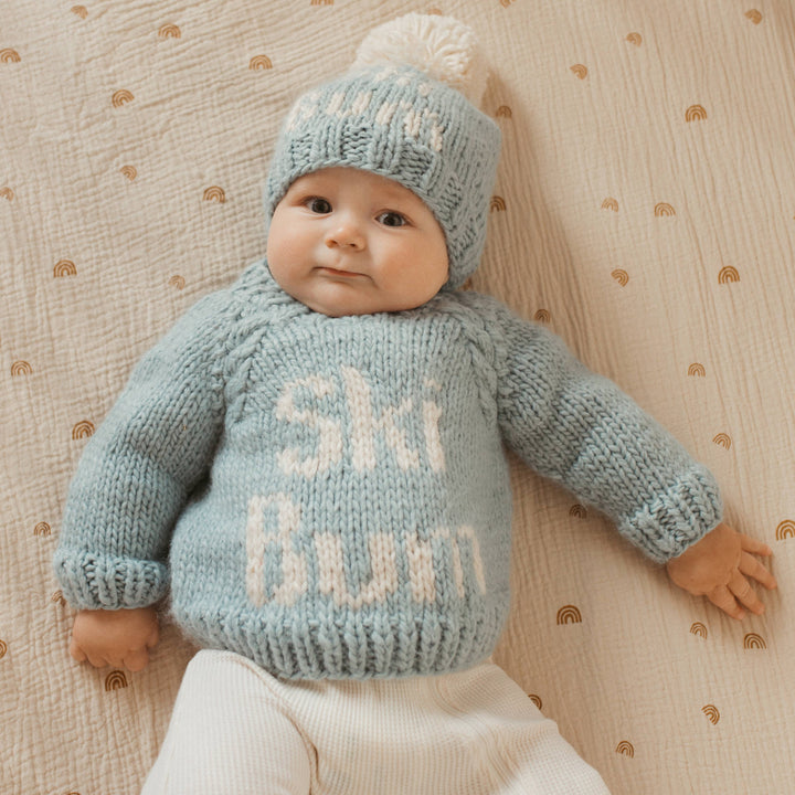 Ski Bum Surf Beanie Hat Baby & Kids