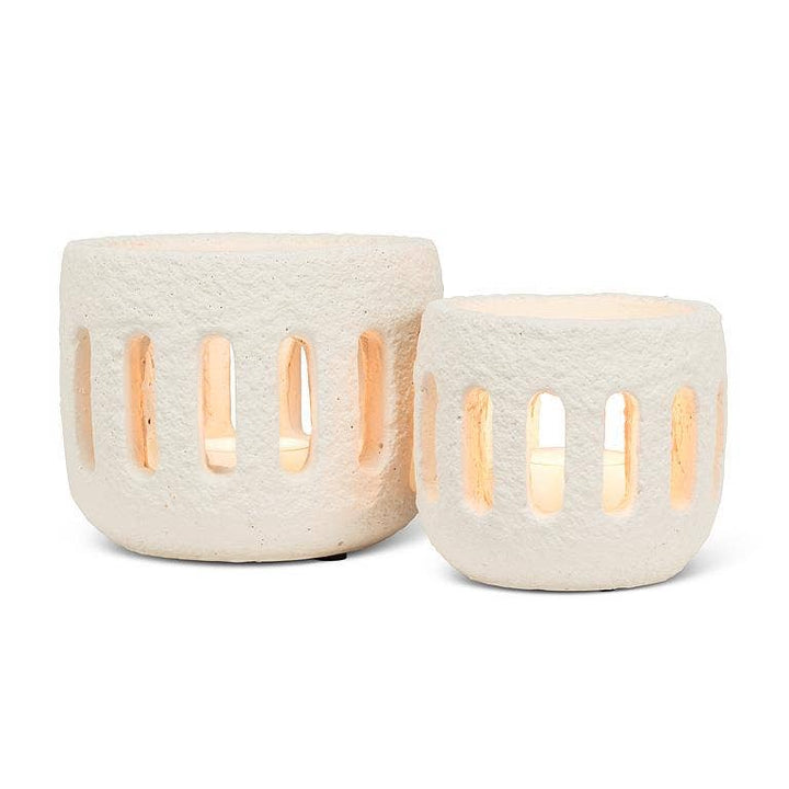 Small Organic Hurricane Votive Vessel