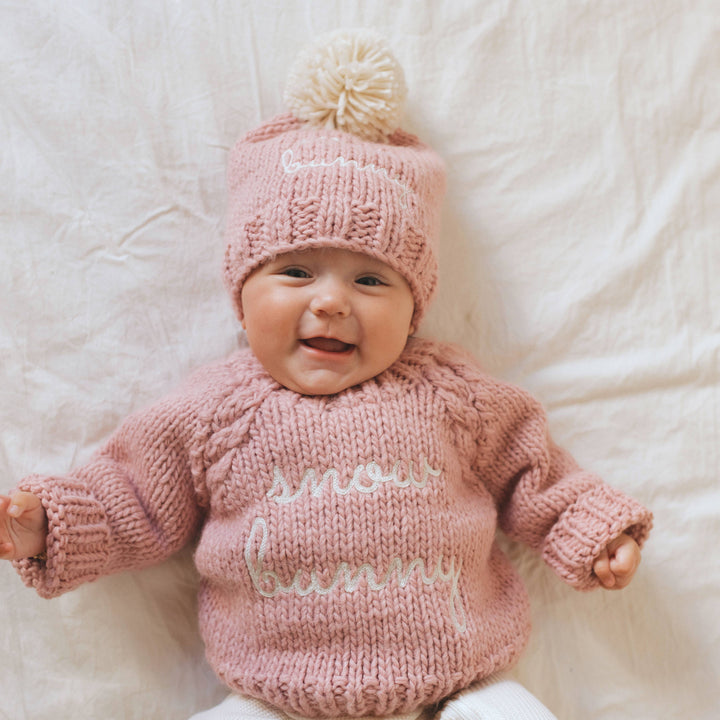 Snow Bunny Rosy Crew Neck Sweater