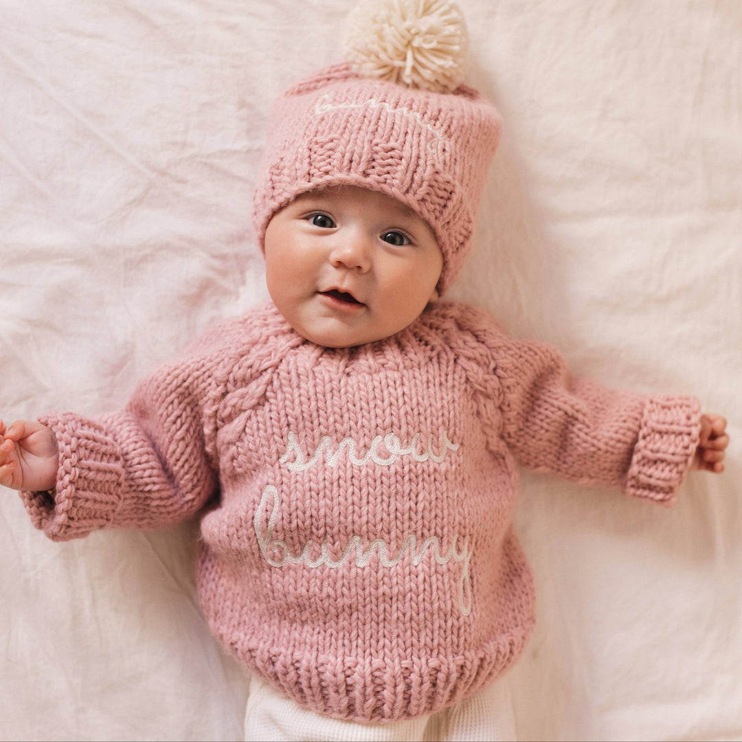 Snow Bunny Rosy Crew Neck Sweater