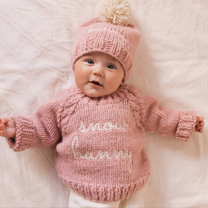 Snow Bunny Rosy Crew Neck Sweater