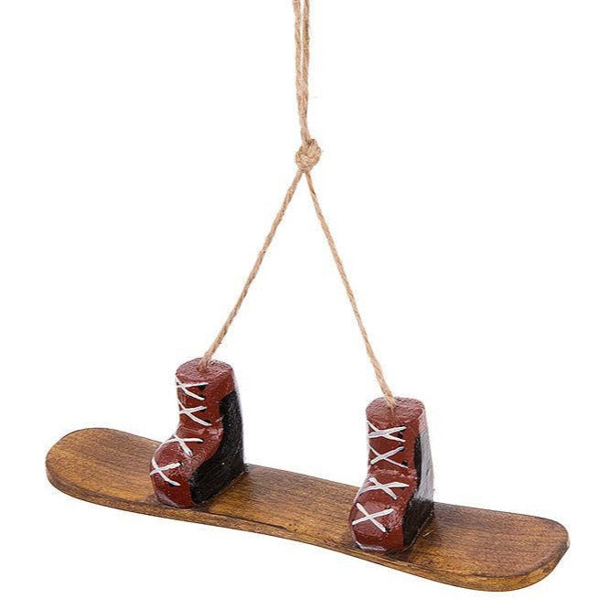 Snowboard & Boots Ornament