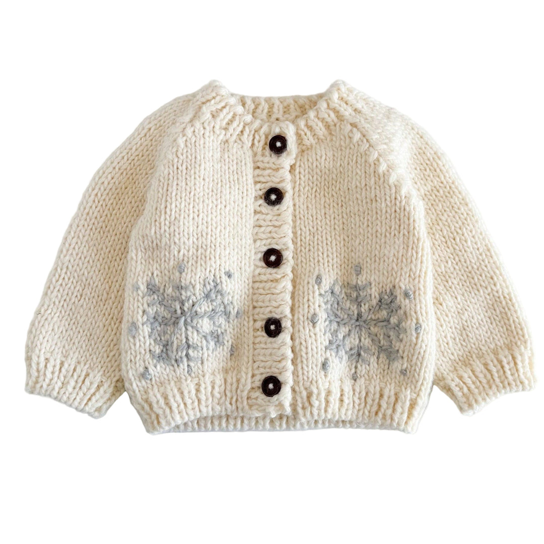 Snowflake Cardigan Sweater
