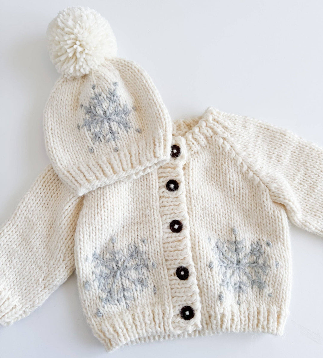 Snowflake Cardigan Sweater