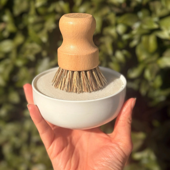 Solid Dish Soap in Bowl: Rosemary Mint