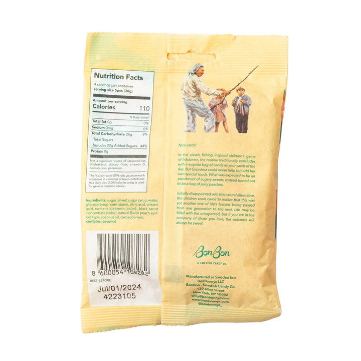 Sour Peach Fish Swedish Candy
