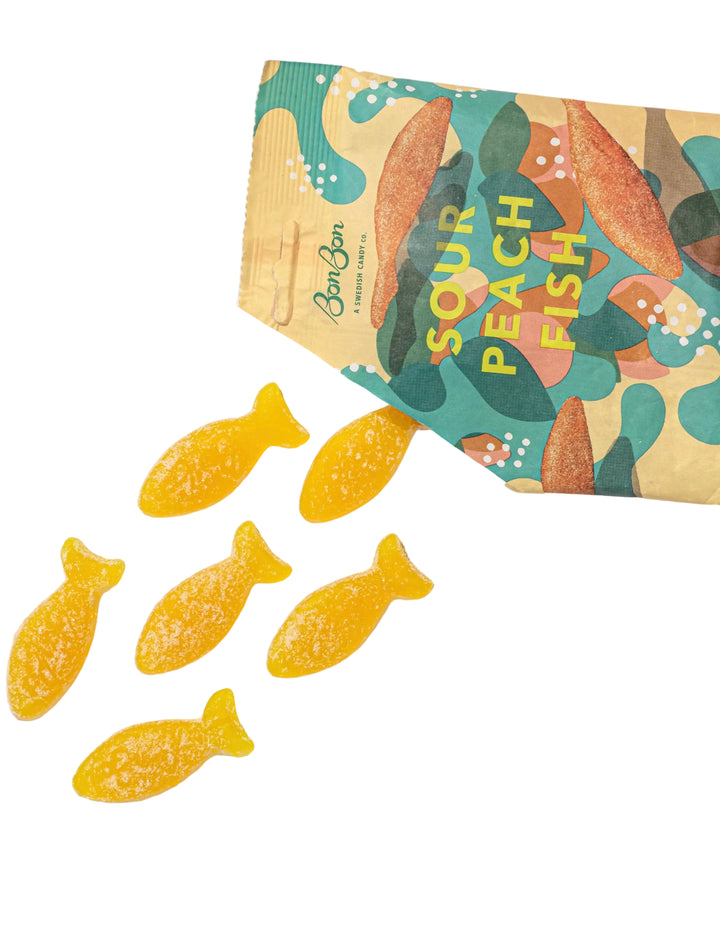 Sour Peach Fish Swedish Candy
