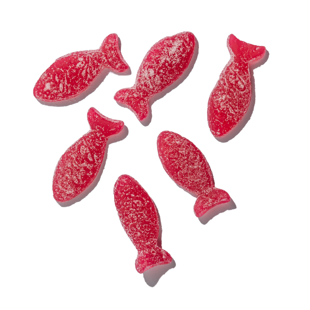 Sour Wild Strawberry Fish Swedish Candy
