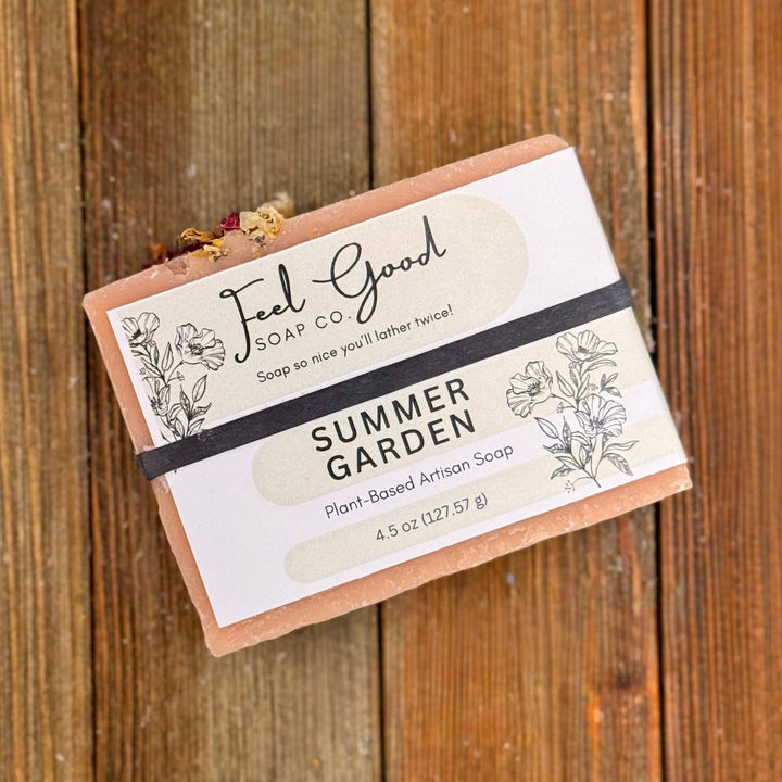 Summer Garden Organic Coconut Milk & Shea Butter Soap