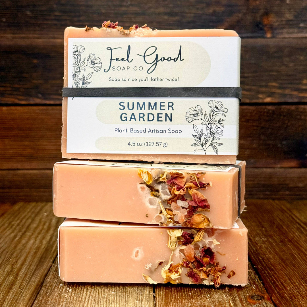 Summer Garden Organic Coconut Milk & Shea Butter Soap