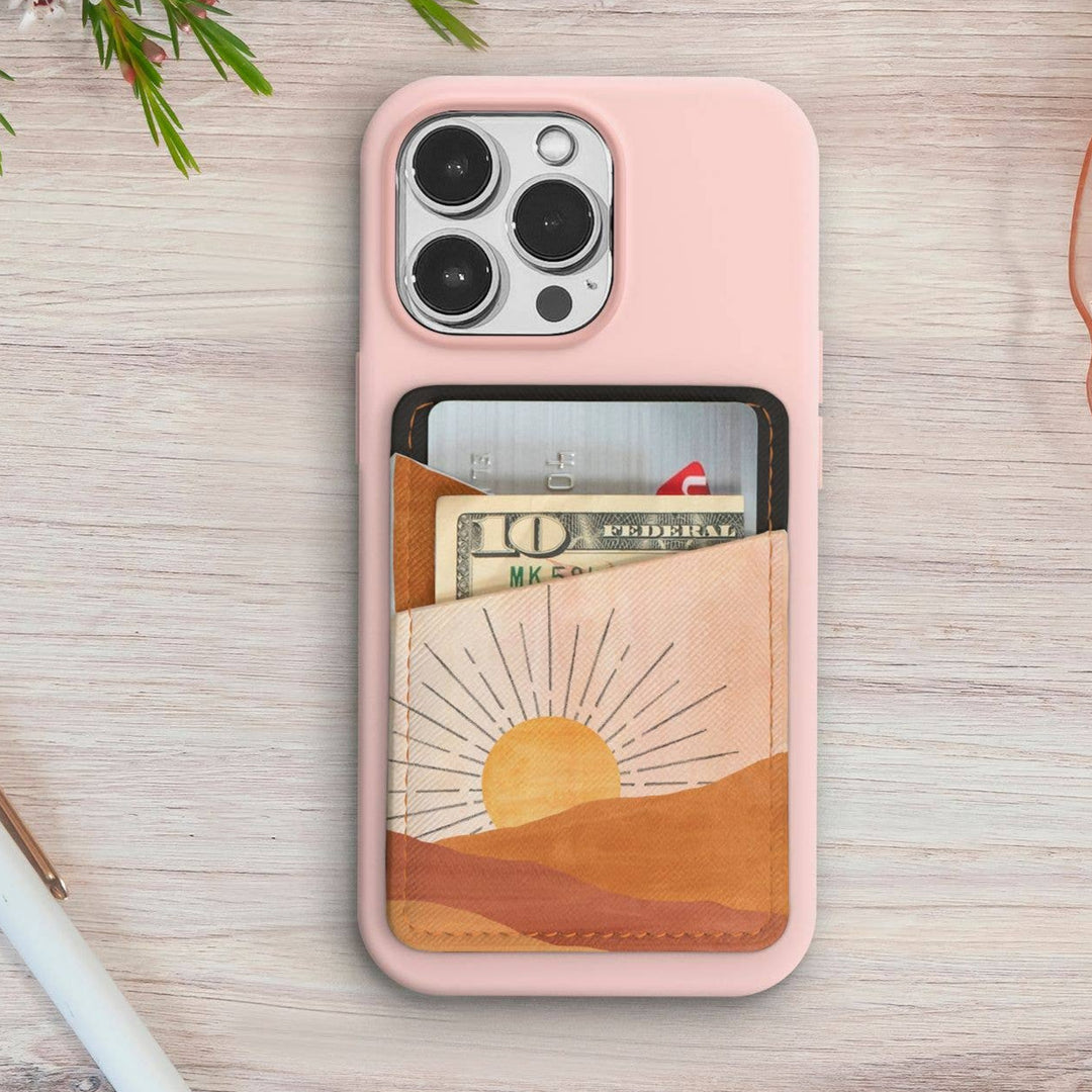 Sunrise Moon Cell Phone Wallet