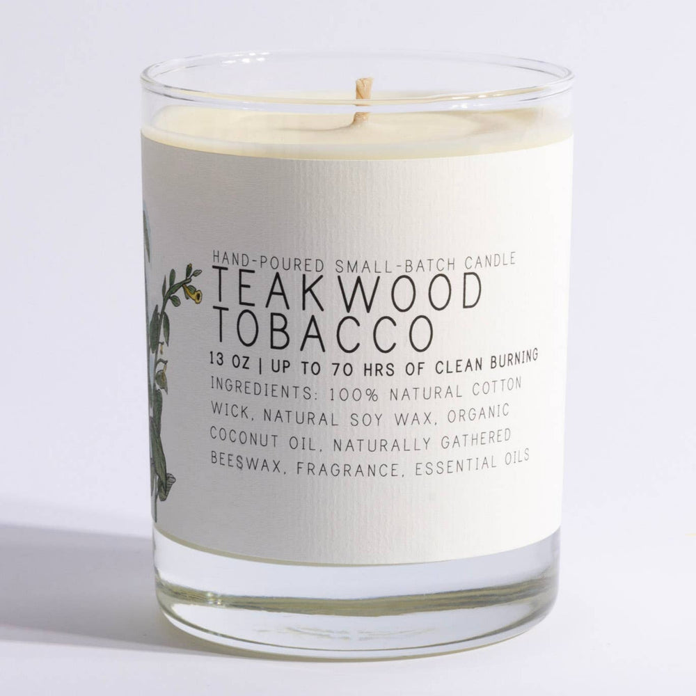 Teakwood Tobacco Candle by Just Bee 