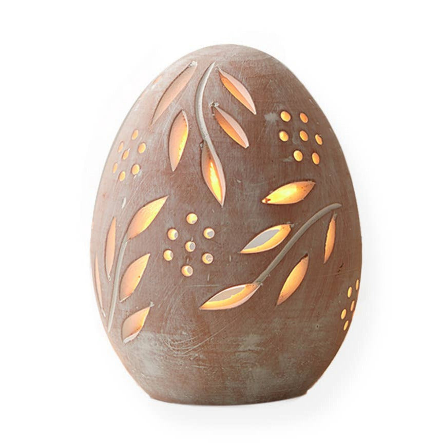 Terracotta Egg Lantern