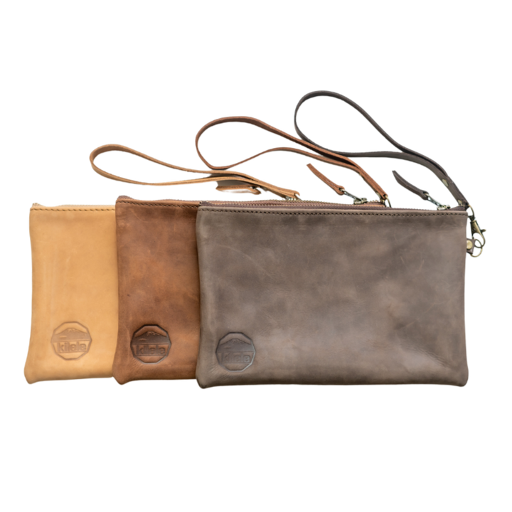 The Leather Clutch