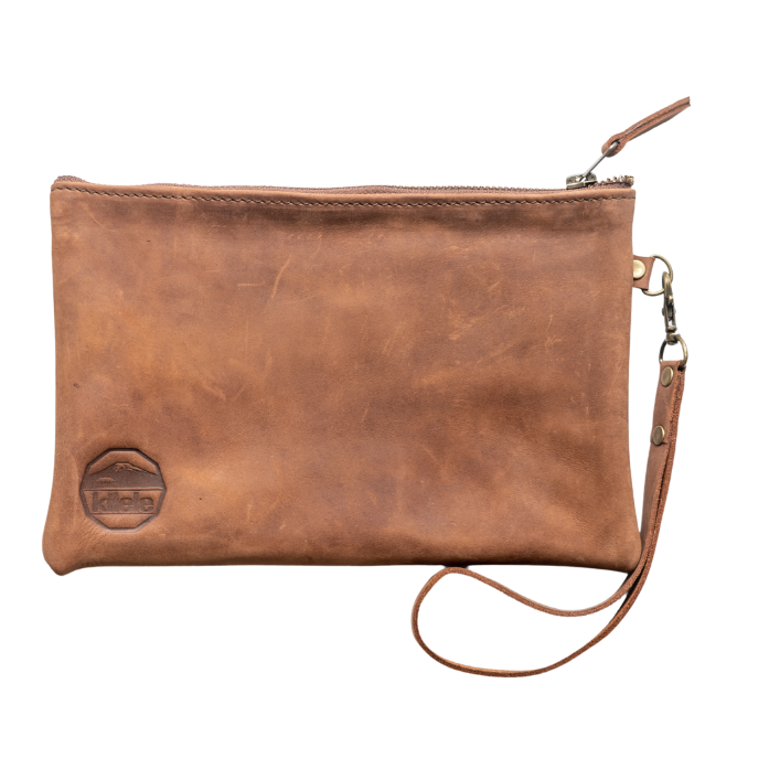 The Leather Clutch