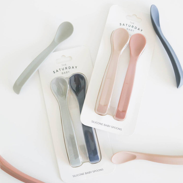 The Saturday Baby Silicone Spoon Set