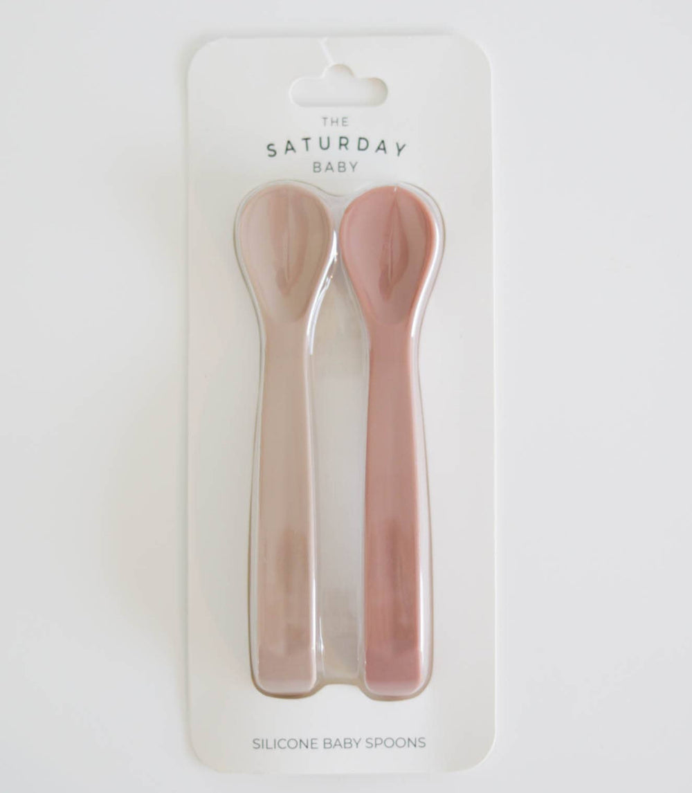 The Saturday Baby Silicone Spoon Set