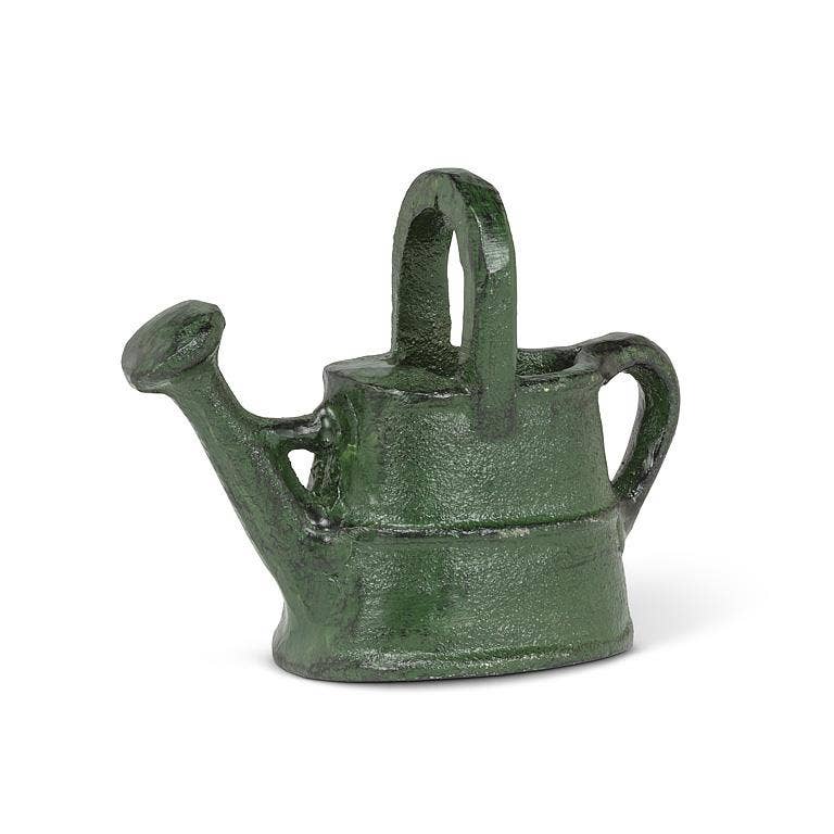 Tiny Antique Green Watering Can