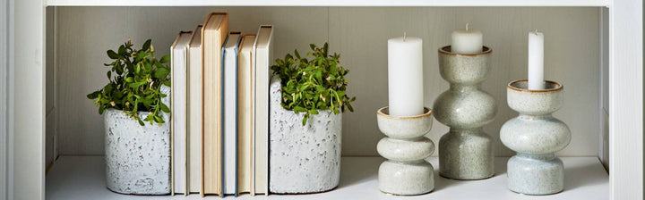 Utensil White Bookends/Decor