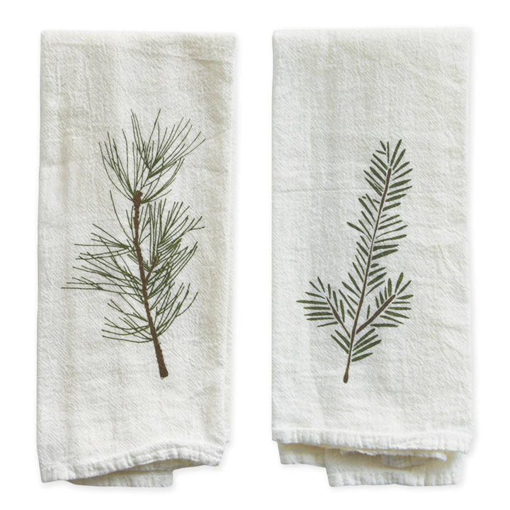 White Pine + Fir Double Sided Napkin June & December