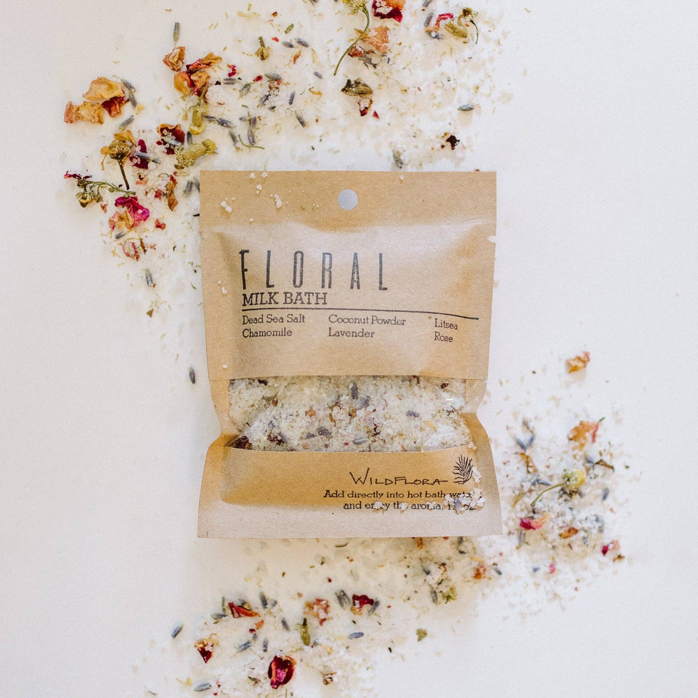 WildFlora Bath Salts - Single Splash Packets