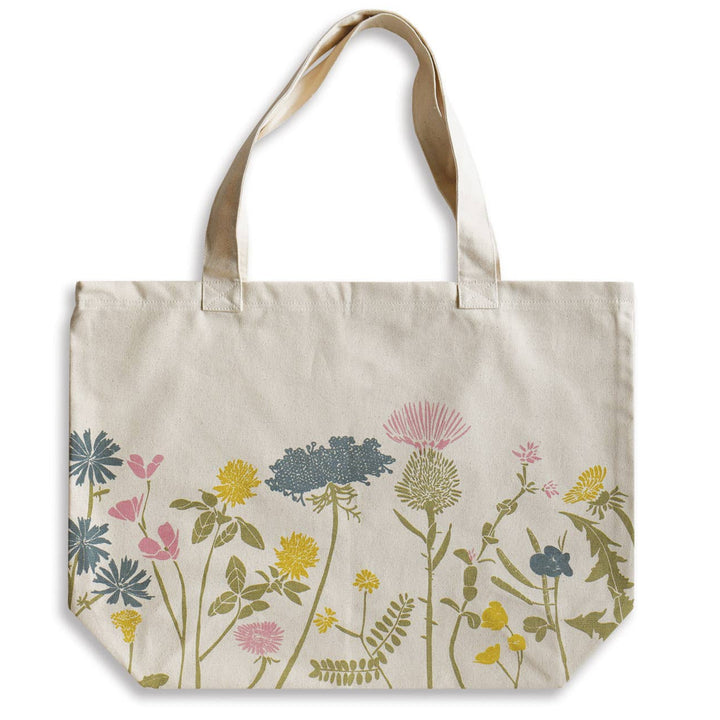 Wildflower Organic Market Tote Bag
