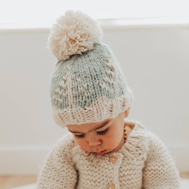 Winter Forest Knit Beanie Hat