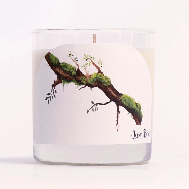 Guaiac Wood & Moss Candle by Just Bee